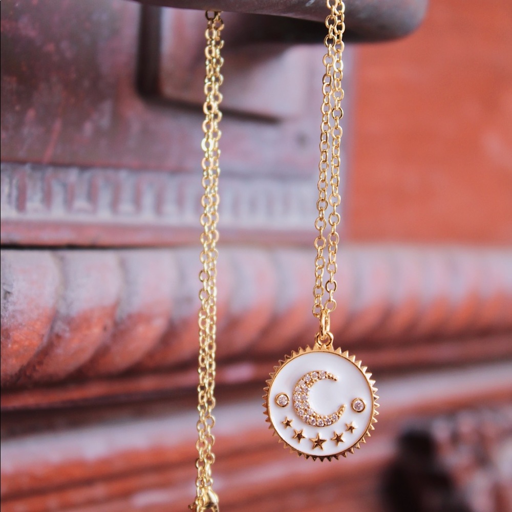 Moon & Stars Necklace